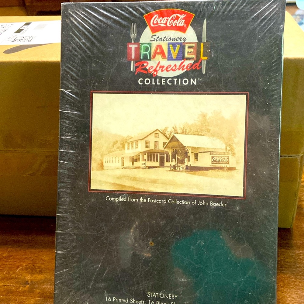 Coca Cola Vintage 1996 Stationery NWT